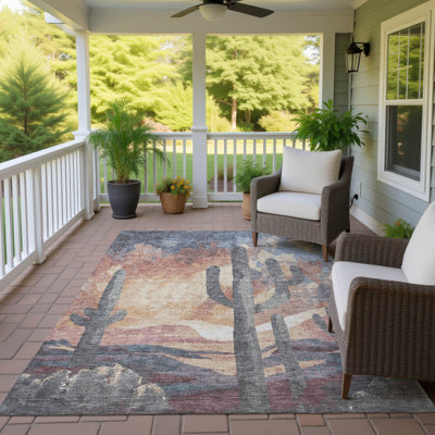 Tapis botanique intérieur / extérieur lavable à la machine Braegger ACN2337