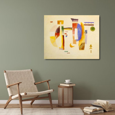 «Ivy Bronx Kandinsky, Wassily», reproduction d'art sur toile sous le titre: The Bridge 1932 63706