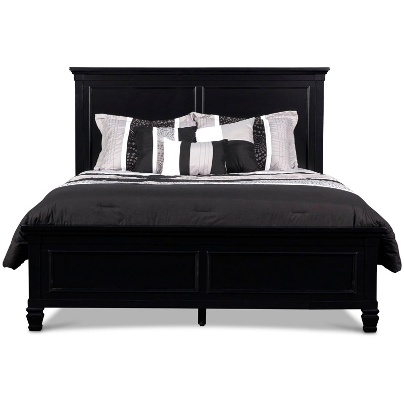 Huybert Platform Bed, Queen, Black