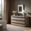 Primrose 6 Drawer Dresser-Natural Flat Oak Veneer