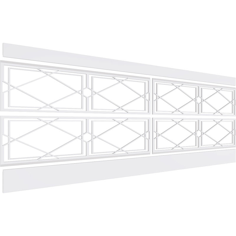 Panneaux de lambris H 32 po x l 94 1/2 po x P 5/8 po