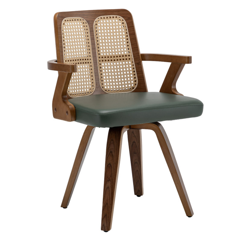 Upholstered Dining Chair, Green