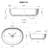 Ruvati 19-inch epiStone Solid Surface Modern Bathroom Vessel Sink-88097526