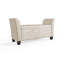 Kristian Velvet Upholstered Storage Bench-1246419952
