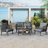 4-Piece Outdoor Patio Furniture Set-612005992-612005989