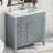 Solid Wood Bathroom Vanity with Ceramic Undermount Sink