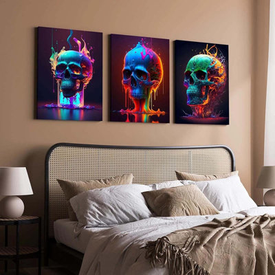 3 Piece Wrapped Canvas Print