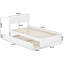 Lit plateforme en bois massif avec lit gigogne Lamecia-786355752-786355757