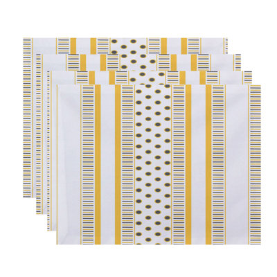 Ferrier Polyester Geometric Rectangle Placemat