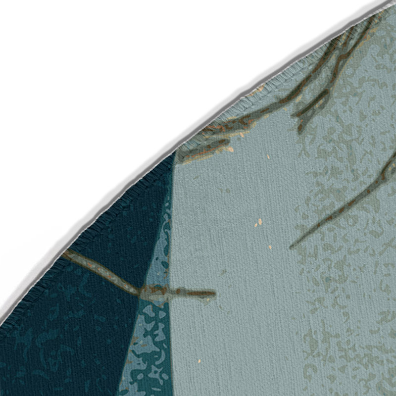 Tapis intérieur et extérieur Velvet Skies, Rond 5 pi