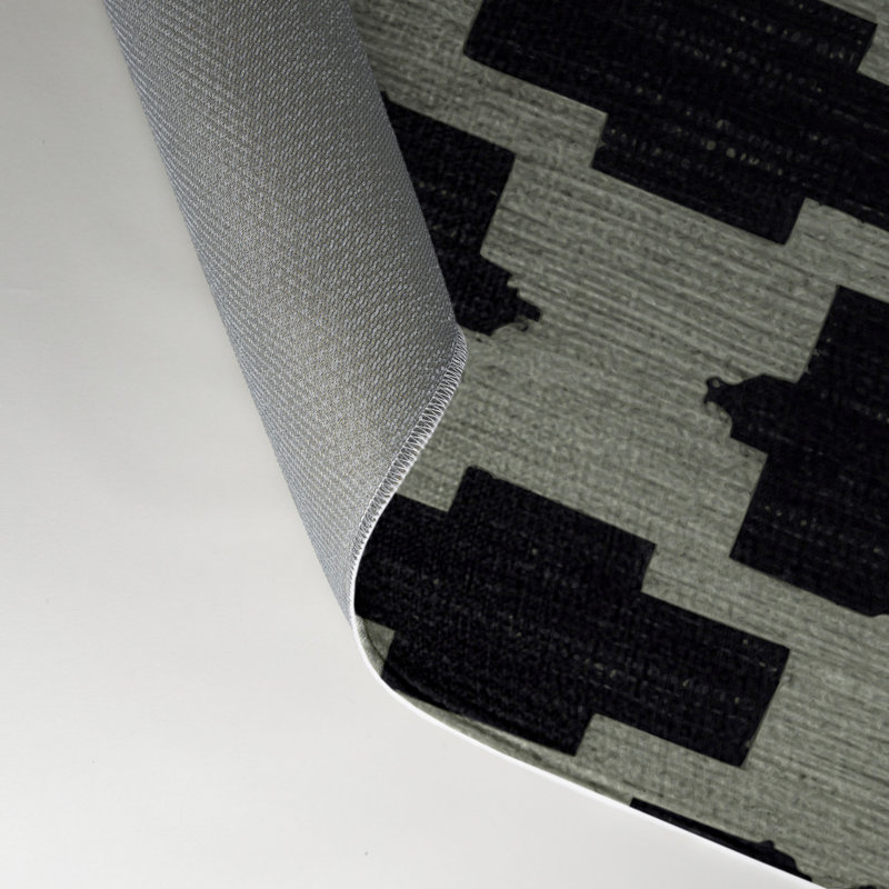 Tapis gris intérieur et extérieur Trellis, Rectangle 9 pi x 12 pi