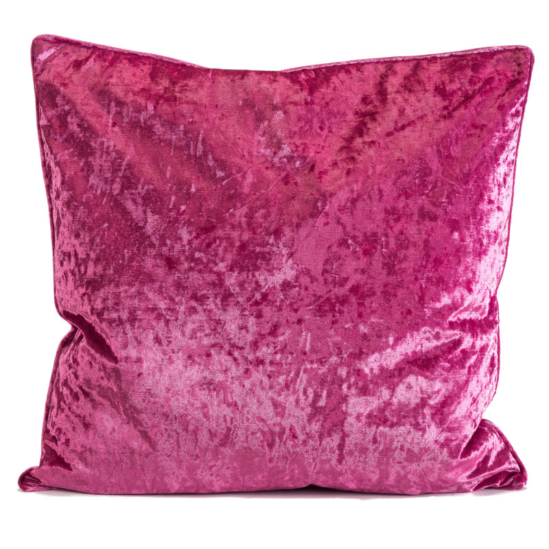 Chess Square Throw Pillow Cover, 45 x 45cm, Pink