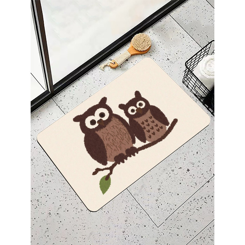 Tapis pour salle de bain Brown