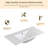 Lewey 36'' Single Bathroom Vanity with Ceramic Top-258465306