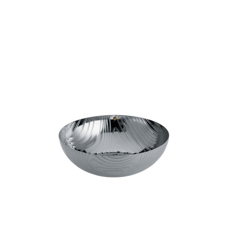 VENEER BOWL, 3.54" H x 11.42" W x 11.42" D