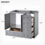 Meuble-lavabo de salle de bain sans lavabo, base d'armoire seulement, meuble-lavabo (lavabo non inclus)-123338384