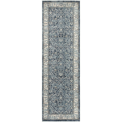 Herschell Power Loomed Oriental Area Rug 