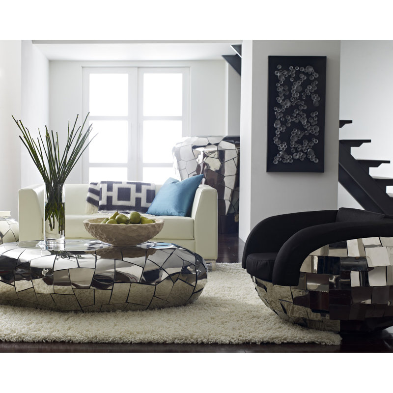 Crazy Cut Solid Coffee Table