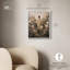 «Path of Peace and Flowers II», reproduction d'art sur toile par Art Remedy, cadre noir, 16 x 20-44641406-44641409