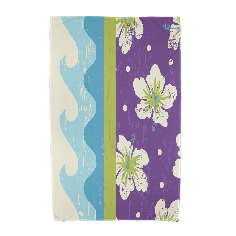 Serviette de plage en microfibre, Vert clair