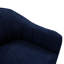 Chaise d'appoint Mid-Century moderne en chenille 1pc