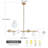 Kason Modern 7-Lights linear globe chandelier-1356880143-1356880130