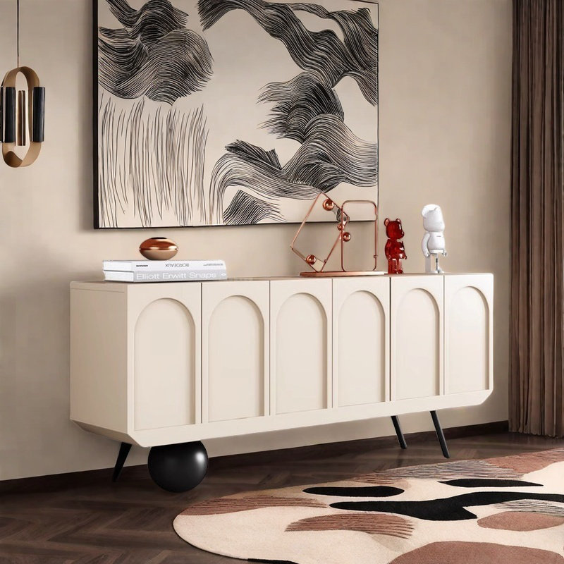 Cream-Style Home Sideboard
