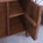 Zen-style wall-mounted sideboard