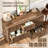 54"W Farmhouse 7 Wide Drawer Dresser, Bedroom Chest of Drawers With Anti-Tip Design-722233884