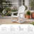 2 - Person Soft Back Outdoor Rocking Wicker Bistro Set-1396102071