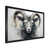 Black Single Picture Framed