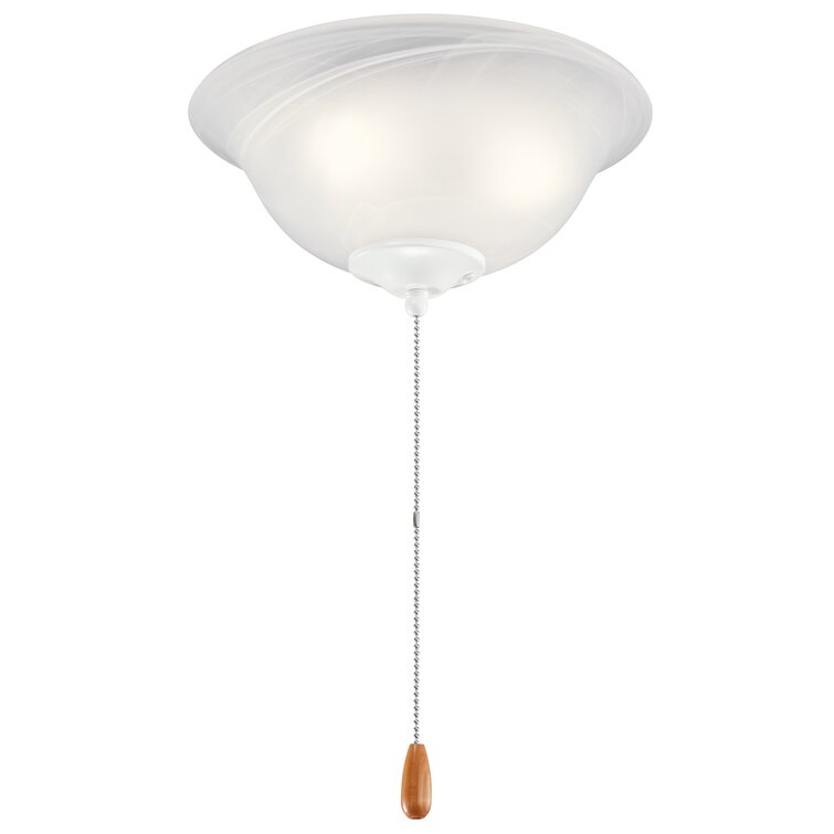 3-Light LED Ceiling Fan Bowl Light Kit