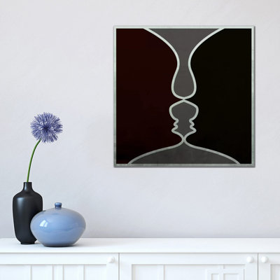 Face To Face - Wrapped Canvas Print