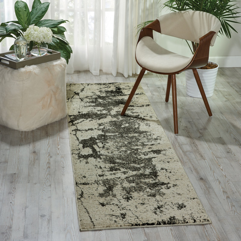 Akins Abstract Area Rug, Runner 66 x 229cm