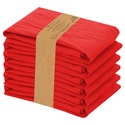 Ensemble de torchons de cuisine 100% coton