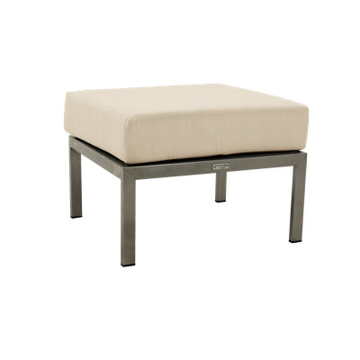Avanti Stainless Steel Sling Outdoor Ottoman