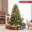 Lighted Artificial Pine Christmas Tree-1827690216