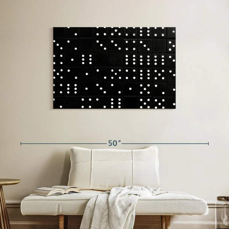 Senne Dominoes, 26" H x 39" W