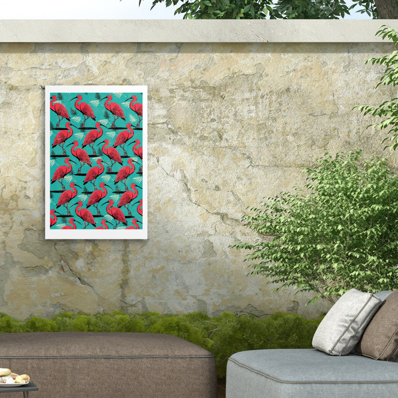 Toile d'extérieur Jill White Claydon, H 19 po x l 12 po x P 1,5 po