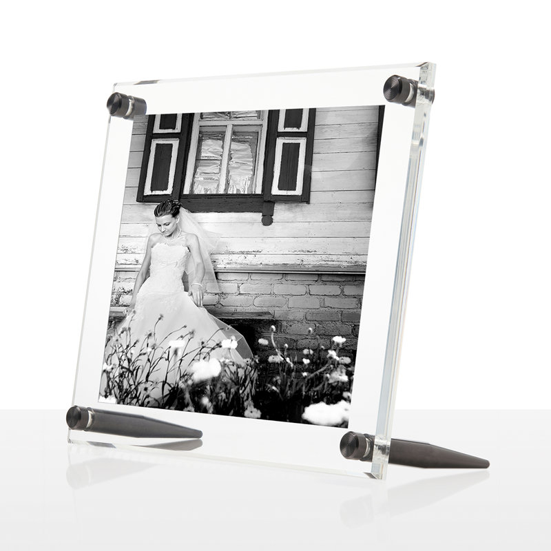 Cateno Picture Frame, Graphite, 4" x 6"
