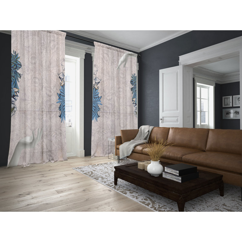 Blackout Curtain Panel Pair, 148 W x 250 D cm