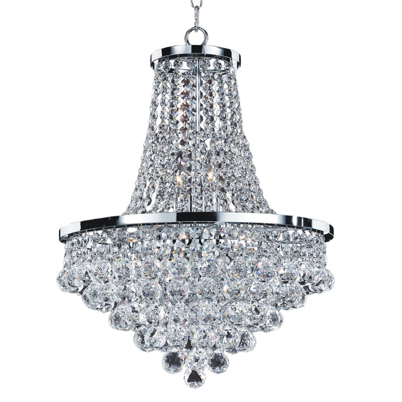 Lustre empire 8 lumières Delisle