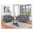 Elegant 2pc Sofa Set Burlap Like Fabric Sofa Loveseat-561041245