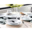 Milano Weiss Porcelain China Dinnerware Set Piece
