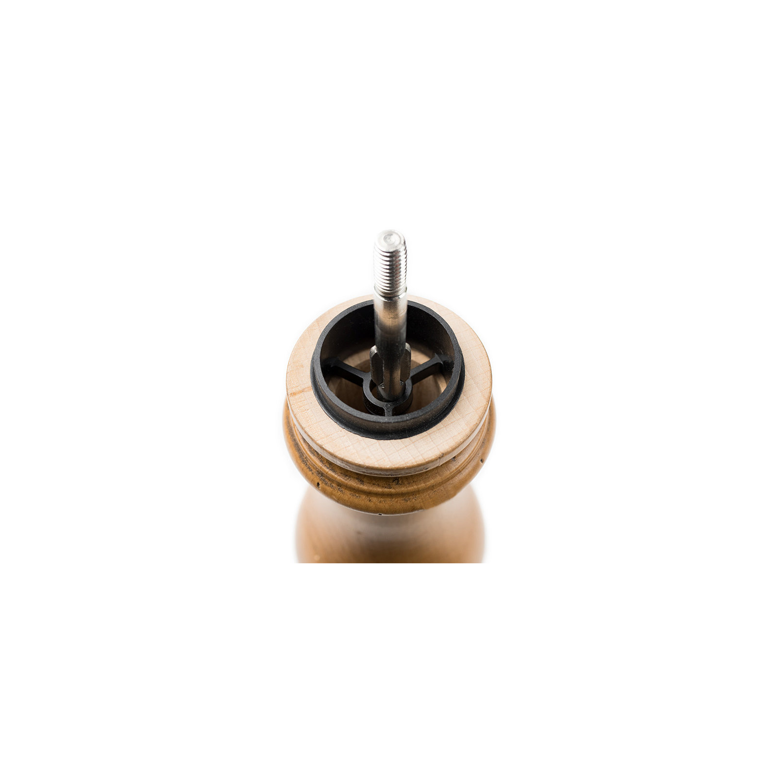 Peugeot Paris Pepper Mill, 7.09" H x 2" W x 2" D, Natural/Antique Gold