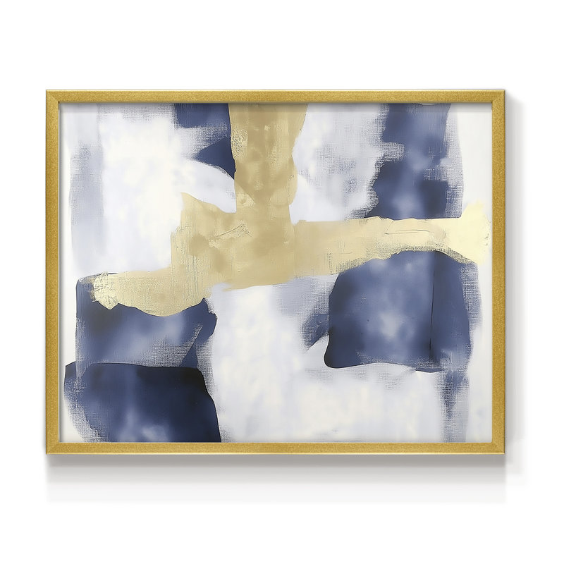 Série abstraite XL XL, reproduction encadrée, H 11 po x l 14 po