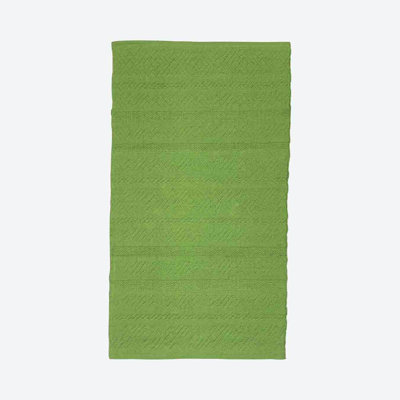 Hedley Solid Colour Hand Woven 90cm X 150cm Indoor / Outdoor Area Rug