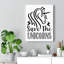 Save the Unicorns 1 Piece Wrapped Canvas Wall Art-735061652