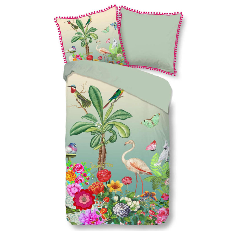 Happiness Duvet Cover Botanica, 140 x 200cm Duvet Cover + 1 Pillowcase (60 x 70)