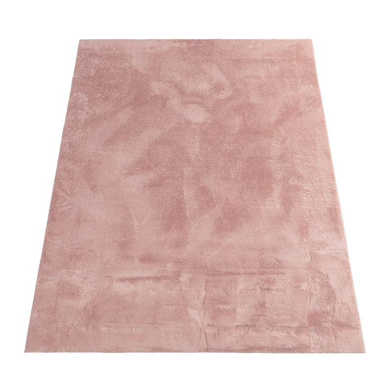 Ananth Solid Colour Shag Area Rug, Rectangle 160cm x 230cm